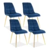Select Set Mit 4x – Gold/Marineblau